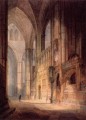 St Erasmus à Bishop Islips Chapel Westminster Abbey paysage Turner